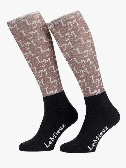 LeMieux Footsie Junior Florence Walnut Socks