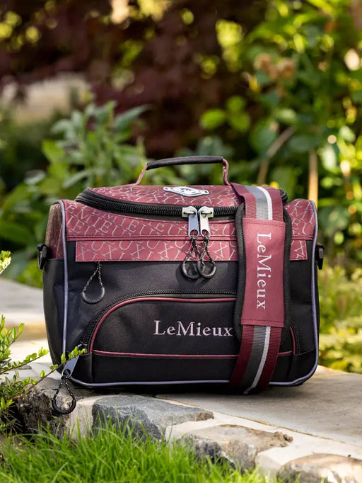 LeMieux ProKit Lite Burgundy Grooming Bag