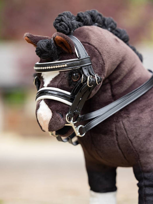 LeMieux TOY Pony Black Double Bridle