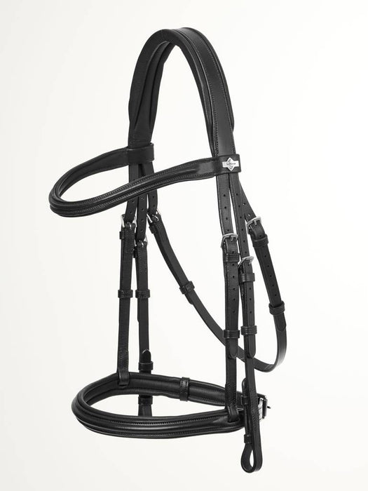 LeMieux Arika Cavesson Bridle Black & Silver