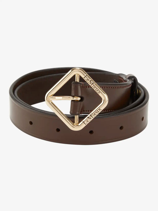 LeMieux Cleo Leather Belt Brown