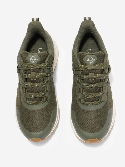 LeMieux Trax Waterproof Trainer Khaki