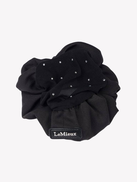 LeMieux Scrunchie Black With Crystal Hair Net