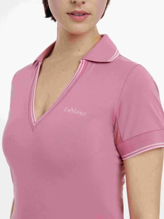 LeMieux Serena Sports Polo Peony