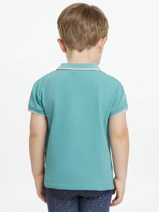 LeMieux Mini Polo Shirt Lagoon