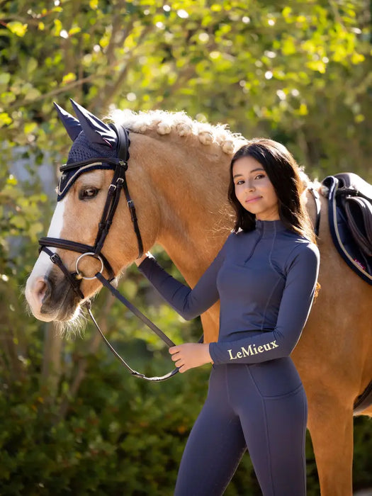LeMieux Base Layer Young Rider Dusk Blue