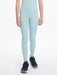 LeMieux Lizzie Youth Mesh Leggings Aqua