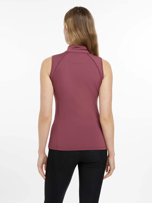 LeMieux Maria Mesh Sleeveless Baselayer Rosewood