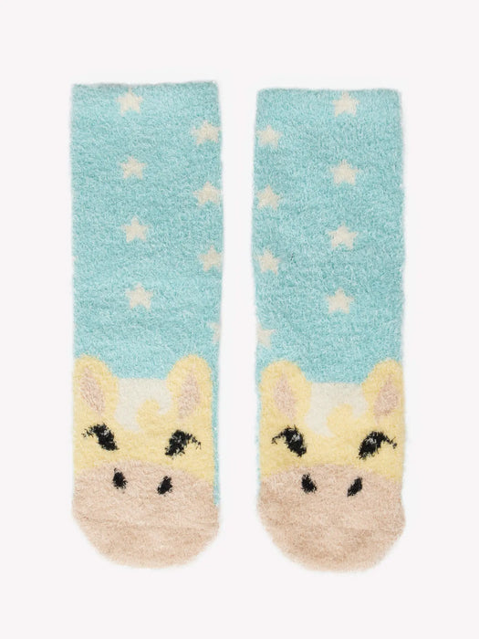 LeMieux Mini Fluffy Socks Lemon
