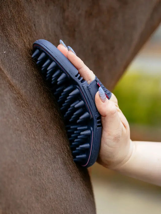 LeMieux Flexi Massage Brush Peony