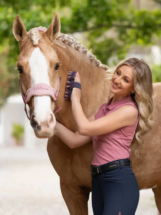 LeMieux Flexi Scrubbing Brush Peony