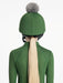 LeMieux Classique Pom Hat Silk Hunter Green