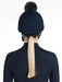 LeMieux Classique Pom Hat Silk Navy