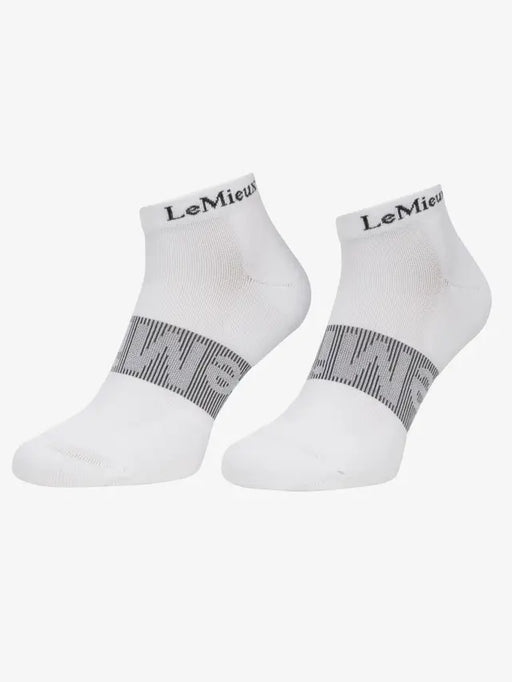 LeMieux Trainer Sock 3 Pack White