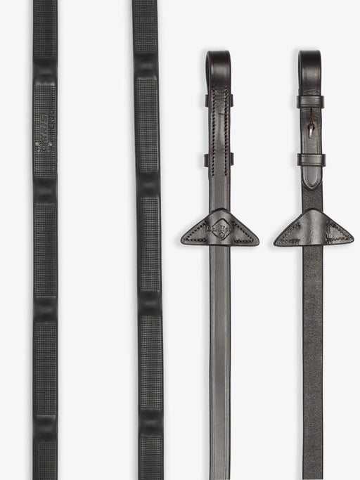 LeMieux Ergo Grip Rubber Reins Brown
