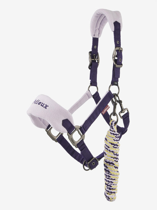 LeMieux Mini Vogue Headcollar & Leadrope Juniper