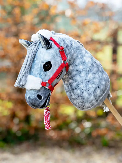 LeMieux Hobby Horse Christmas Red Headcollar & Leadrope