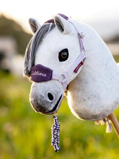 LeMieux Hobby Horse Lilac Vogue Headcollar & Leadrope
