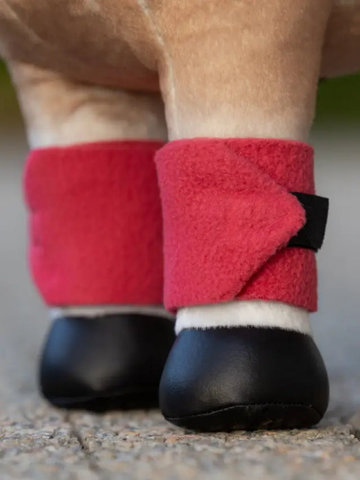 LeMieux Toy Pony Bandages Cranberry