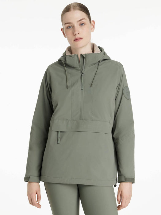 LeMieux Womens Waterproof Phoebe 1/2 Zip Anorak Rosemary
