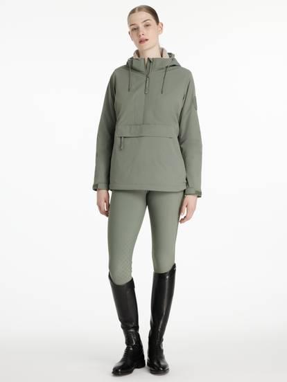 LeMieux Womens Waterproof Phoebe 1/2 Zip Anorak Rosemary
