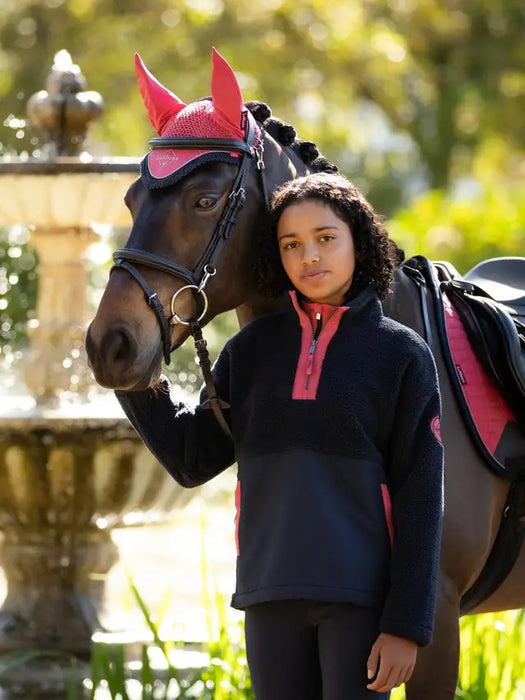 LeMieux Young Rider Tammy Teddy Fleece Navy