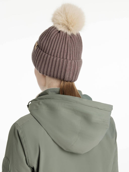LeMieux Clara Rib Beanie Walnut

