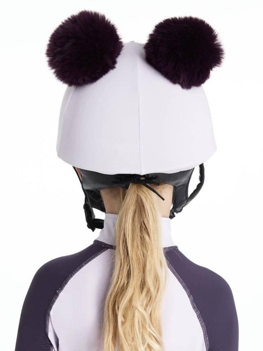 LeMieux Mini Hat Silk Double Pom Lilac
