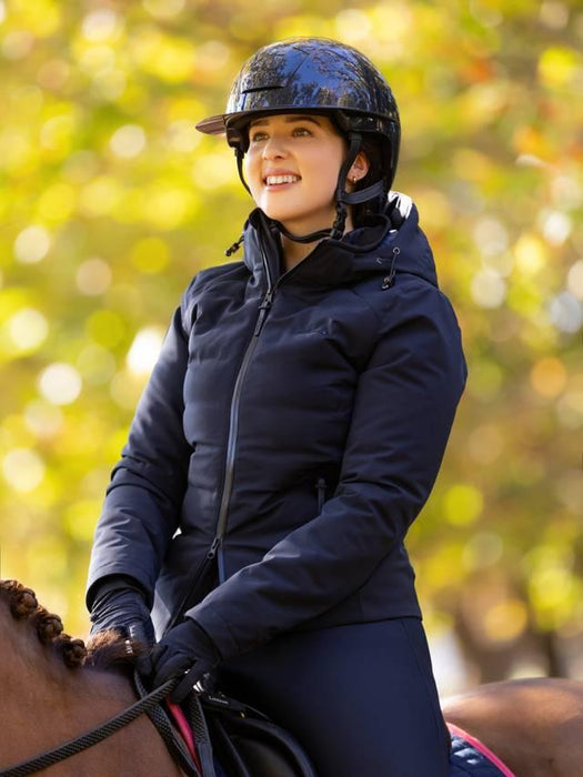LeMieux Brooke Hybrid Waterproof Jacket Navy
