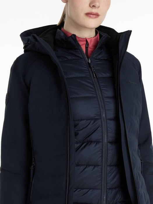 LeMieux Brooke Hybrid Waterproof Jacket Navy
