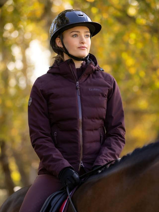 LeMieux Brooke Hybrid Waterproof Jacket Damson
