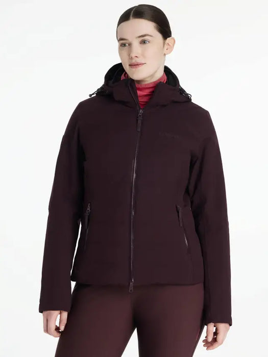 LeMieux Brooke Hybrid Waterproof Jacket Damson
