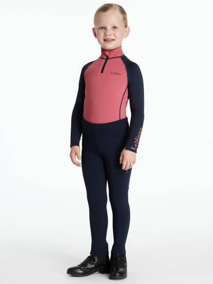 LeMieux Mini Nora Burshed Pull Ons Navy
