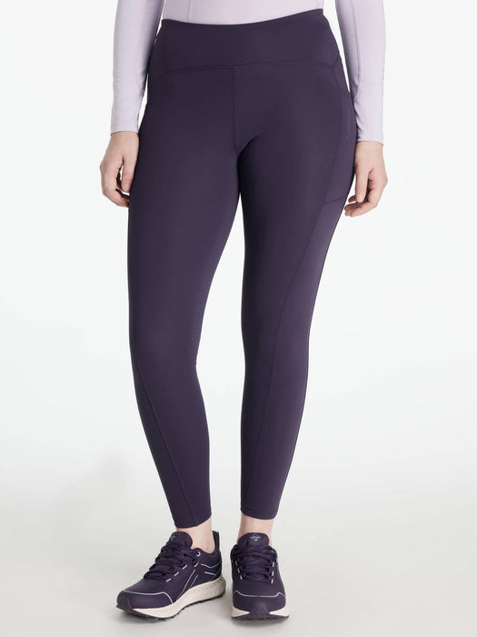 LeMieux Natalie Brushed Pull On Breeches Juniper
