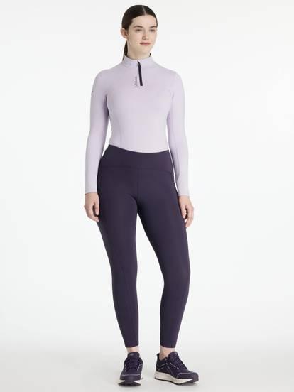 LeMieux Natalie Brushed Pull On Breeches Juniper
