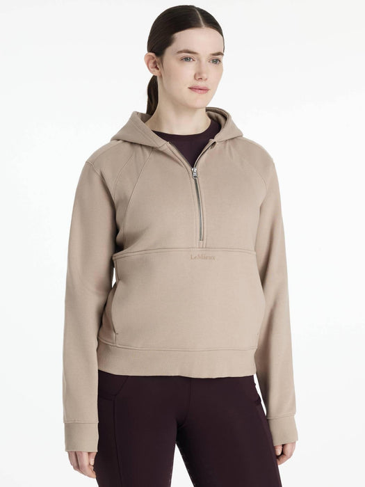 LeMieux Henrietta Half Zip Hoodie Almond
