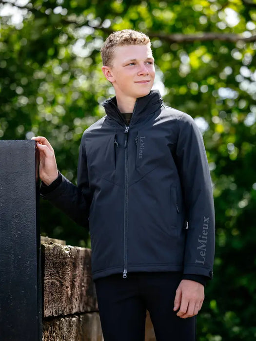 LeMieux Boys Team Waterproof Jacket Black