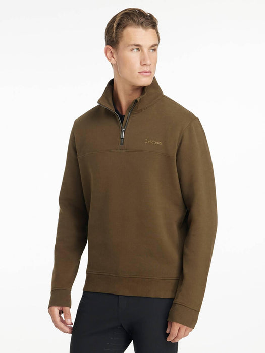 LeMieux Mens 1/4 Neck Sweatshirt Alpine

