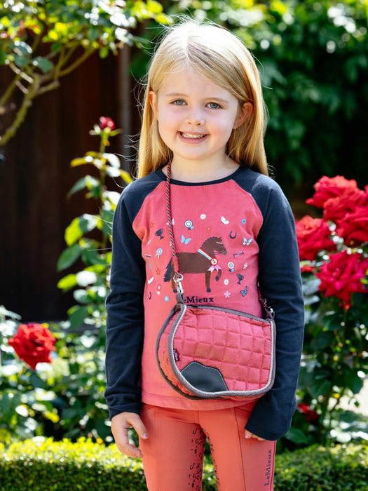 LeMieux Saddle Pad Xbody Pouch Cranberry
