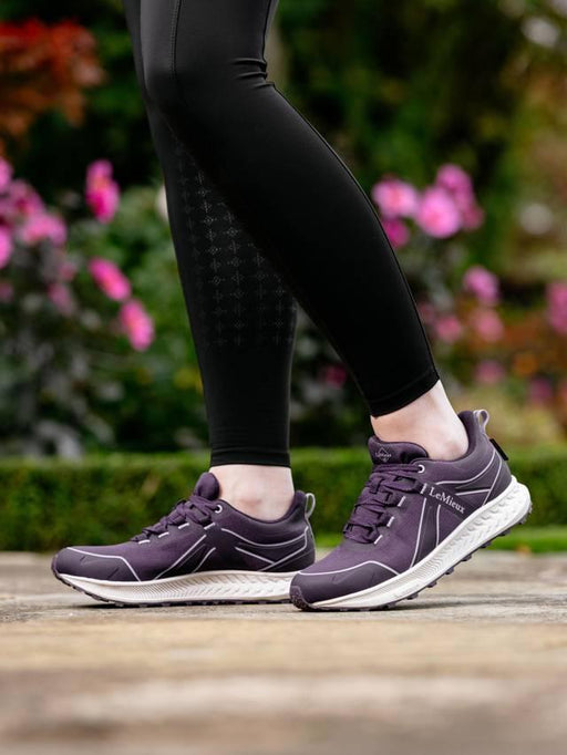 LeMieux Trax Viva Waterproof Trainer Juniper & Lilac
