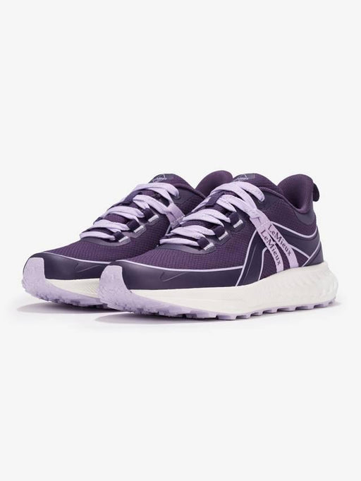 LeMieux Junior Trax Viva Waterproof Trainer Juniper & Lilac
