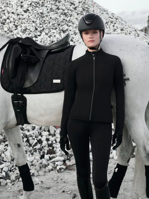 LeMieux Aspen Jacket Zip Through Brushed Black