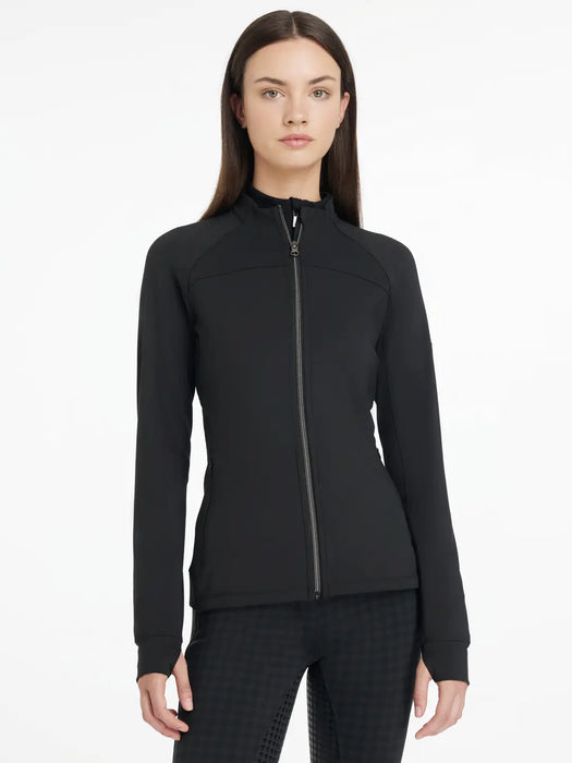 LeMieux Aspen Jacket Zip Through Brushed Black