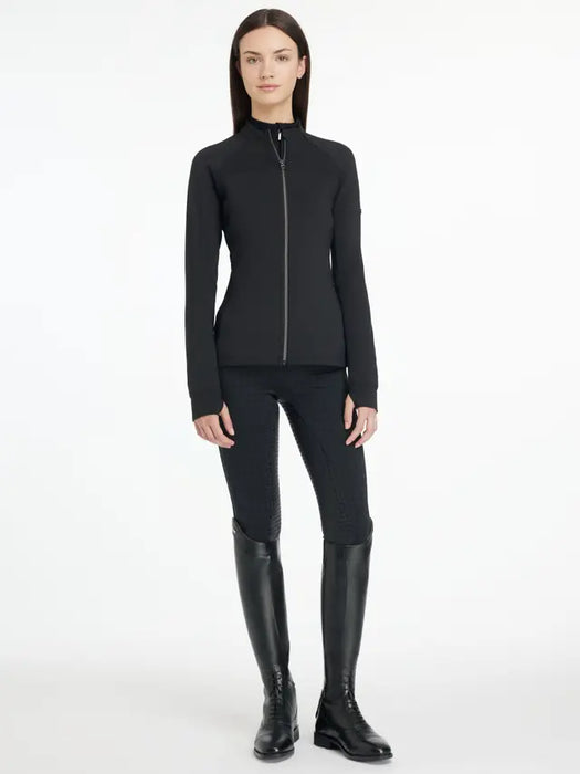LeMieux Aspen Jacket Zip Through Brushed Black