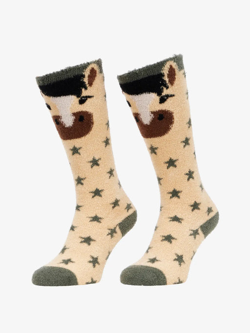 LeMieux Fluffy Socks Dream Rosmary