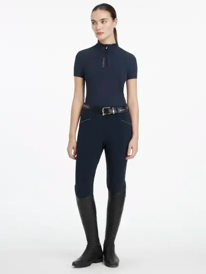 LeMieux Classique Short Sleeve Base Layer Navy
