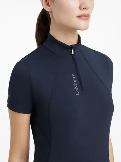 LeMieux Classique Short Sleeve Base Layer Navy
