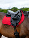 LeMieux Suede Close Contact Square Chilli