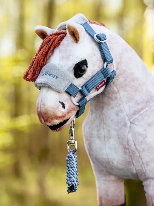 LeMieux Toy Pony Vogue Headcollar & Leadrope Ice Blue