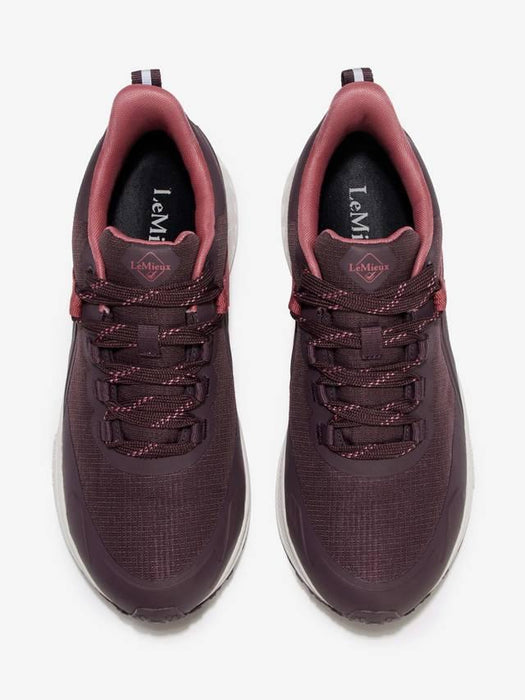 LeMieux Trax Viva Waterproof Trainer Damson
